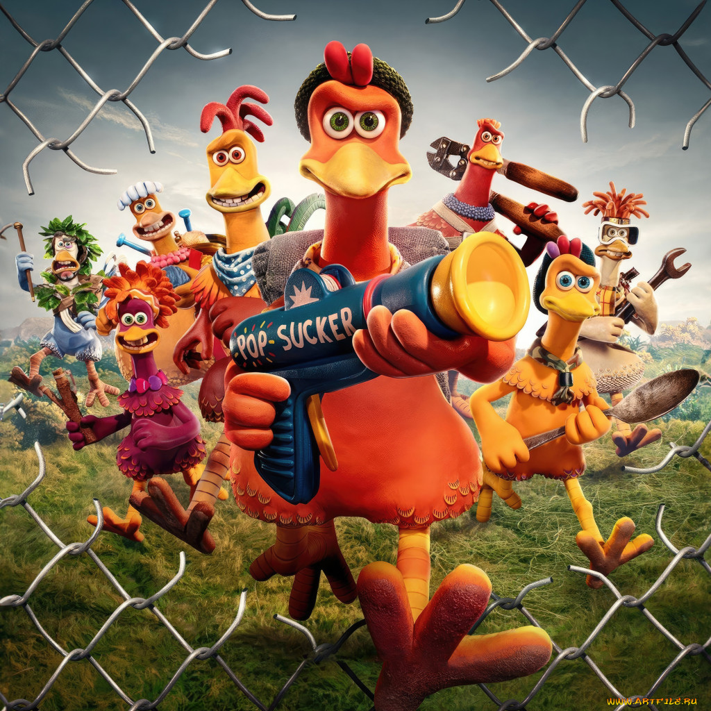 Обои Chicken Run: Dawn of the Nugget [ 2023 ] Мультфильмы Chicken Run: Dawn  of the Nugget, обои для рабочего стола, фотографии chicken run, dawn of the  nugget , 2023 , мультфильмы,